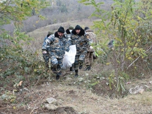 Останки еще одного военнослужащего Армении обнаружены в Джебраиле